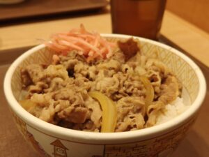 すき家の牛丼
